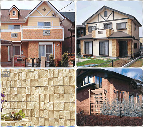 外壁 : 窯業系サイディング